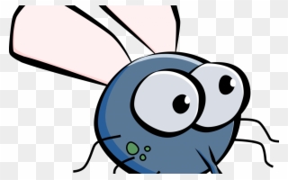 Fly Clipart Cartoon Flies - Cute Fly Cartoon Png Transparent Png