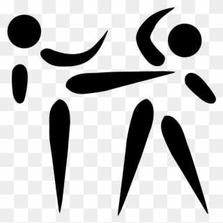 Taekwondo Pictogram Clipart