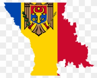 Moldova And The European Union - Moldova Flag Country Clipart