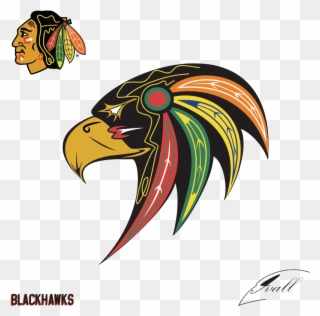 Chicago Blackhawks Hawk Logo - Chicago Blackhawks Logo New Clipart