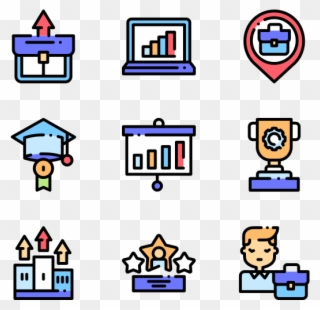 Career Advancement - Egypt Icons Clipart