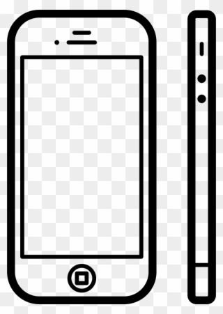 694 X 980 2 0 - Iphone Side View Icon Clipart