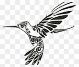 Tattoos Clipart Hummingbird - Aztec Hummingbird Tattoo - Png Download