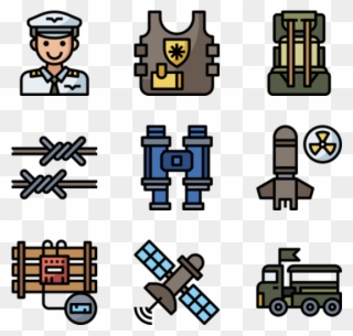 Military Element - Working Group Vector Icon Clipart