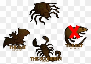In Other Words, The Scorpion Should Be The Final Boss - Insect Clipart