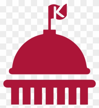 Legislative Branch - Government Icon Blue Clipart