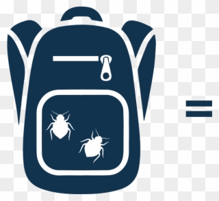 Infested Backpack Blue 01 01 Equals - Backpack Icon Clipart