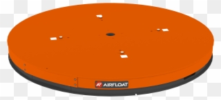 Round Air Caster Turntables - Circle Clipart