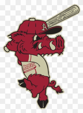 And A Bonus - Arkansas Razorbacks Baseball Logo Clipart