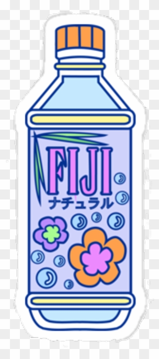 #fiji #bottle #water #pixel - Aesthetic Fiji Water Bottle Clipart
