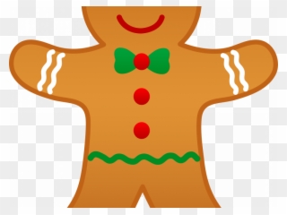 Download Gingerbread Clip Art - Christmas Gingerbread Man Clipart - Png Download