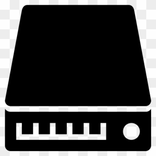 This Icon Is A 3-d Representation Of An External Hard - External Hard Disk Icon Png Clipart