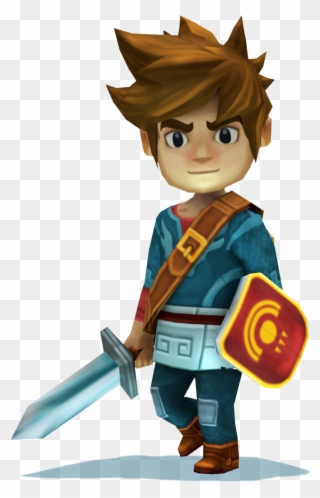 Yesterday We Announced Our New Adventure Title Oceanhorn - Oceanhorn Monster Of Uncharted Seas Characters Clipart