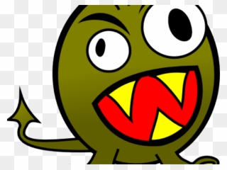 Creature Clipart Evil Monster - Monster Clip Art - Png Download
