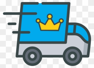 Cello King Fast Delivery - Buses Cartoon Png Clipart