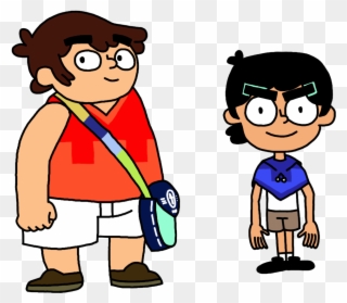 These 2 Total Opposite Half-brothers Search About The - Victor De Victor Y Valentino Clipart