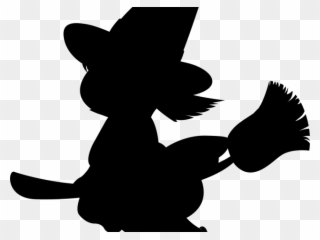 Leo Clipart Shadow - Halloween Silhouette Cartoon - Png Download