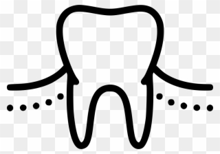 Gum Teeth Medicine - Tooth Gum Png Clipart