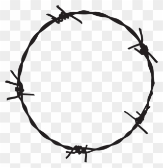 Barbed Wire Png Transparent Image - Barb Wire Circle Vector Clipart