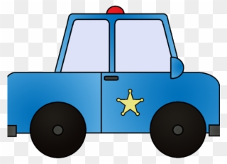 Blue Car Clipart 2 Car - Police Clip Art No Background - Png Download