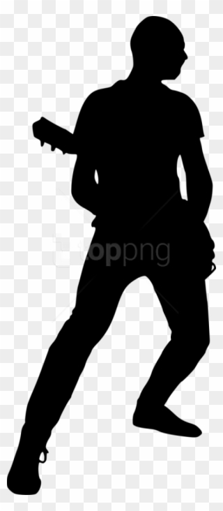 Free Png Electric Guitar Player Png - Illustration Clipart