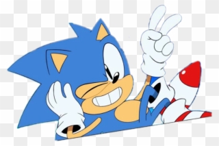 Sonic I M Blue Clipart