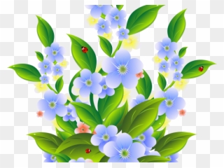 Forget Me Not Clipart Clear Background - Картинки Группа Барвинок Детский Сад - Png Download