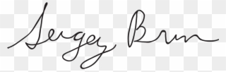 Barack Obama Signature Png , Png Download - Sergey Brin Signature Clipart