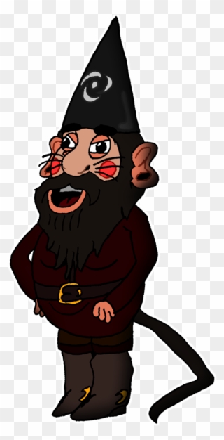Gnome Drawing Pencil - Illustration Clipart