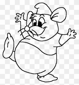 Mouse - Easy Drawing Of Disney Characters Clipart