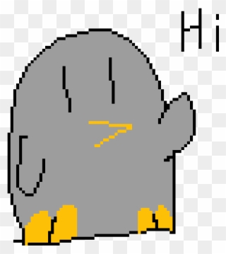 Penguin Saying Hi - Pixel Art Tyrion Lannister Clipart