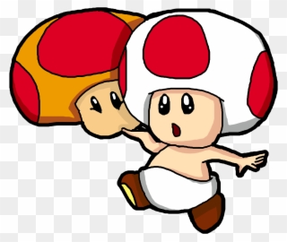 Person Clipart Dizzy - Super Mario Baby Toad - Png Download