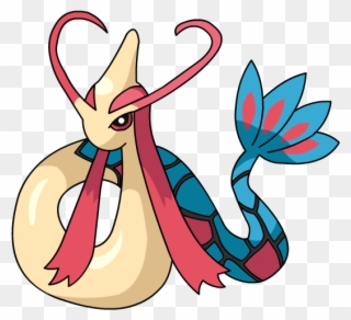 Hopping On The Vector-image Bandwagon, I Drew One Of - Gyarados Milotic Fusion Clipart