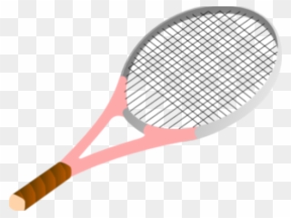 Tennis Ball Clipart Pink - Tennis Racket Clipart - Png Download