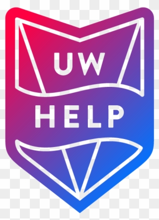 Jpg Png Svg - Uw Help Logo Clipart