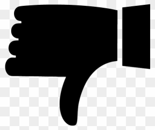 Thumbs Down Icon - Sign Clipart