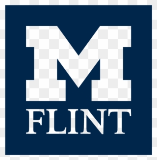 One Color Version Of The Um-flint Logo - Um Flint Logo Png Clipart