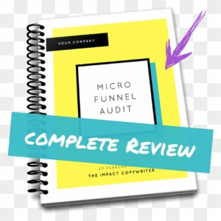 A Complete Review Of Your Micro Funnel Its Core Elements - Kitchen Tea Recipe Book Clipart