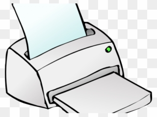 Printer Clipart Transparent - Clip Art Printer - Png Download