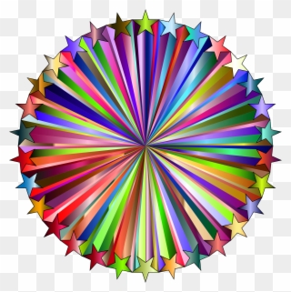 This Free Icons Png Design Of Prismatic Starburst 4 - Graphic Design Clipart