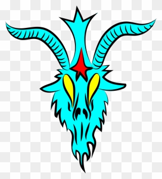 View Samegoogleiqdbsaucenao Baphomet Head , - Emblem Clipart