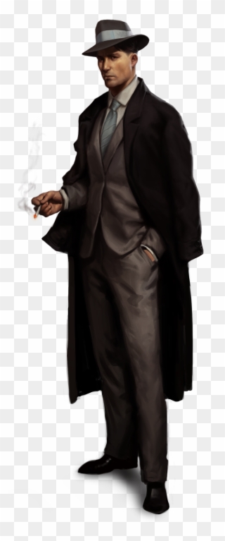 Gangster Png - Zoot Suit Black Clipart