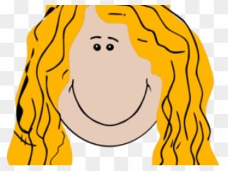 Long Clipart Long Haired Girl - Png Download