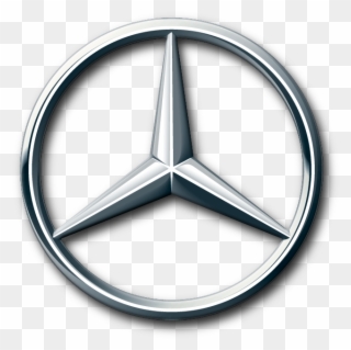 Benz Car Vehicle Bmw Mercedes-benz Mercedes Logo Clipart - Mercedes Benz Logo Transparent - Png Download