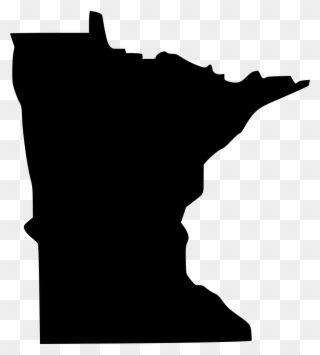 Png File Svg - Minnesota State Shape Png Clipart
