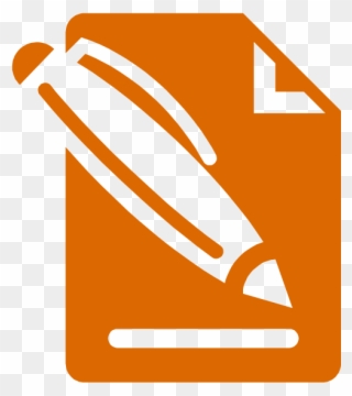 Pwc Skatteradgivning Pen Paper Solid 0005 Orange ‹ - Sign Clipart