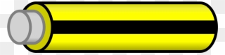 Yellow Black Stripes Png - Red White Striped Wire Clipart