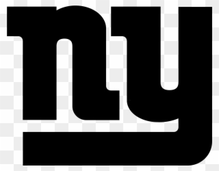 New York Giants Logo Black And Ahite - New York Giants Logo 2019 Clipart