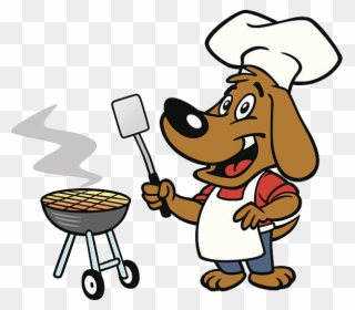 Anniversary Bbq - Dog Chef Clip Art - Png Download