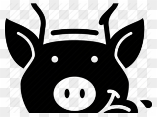 Pork Clipart Pork Rib - Pig - Png Download